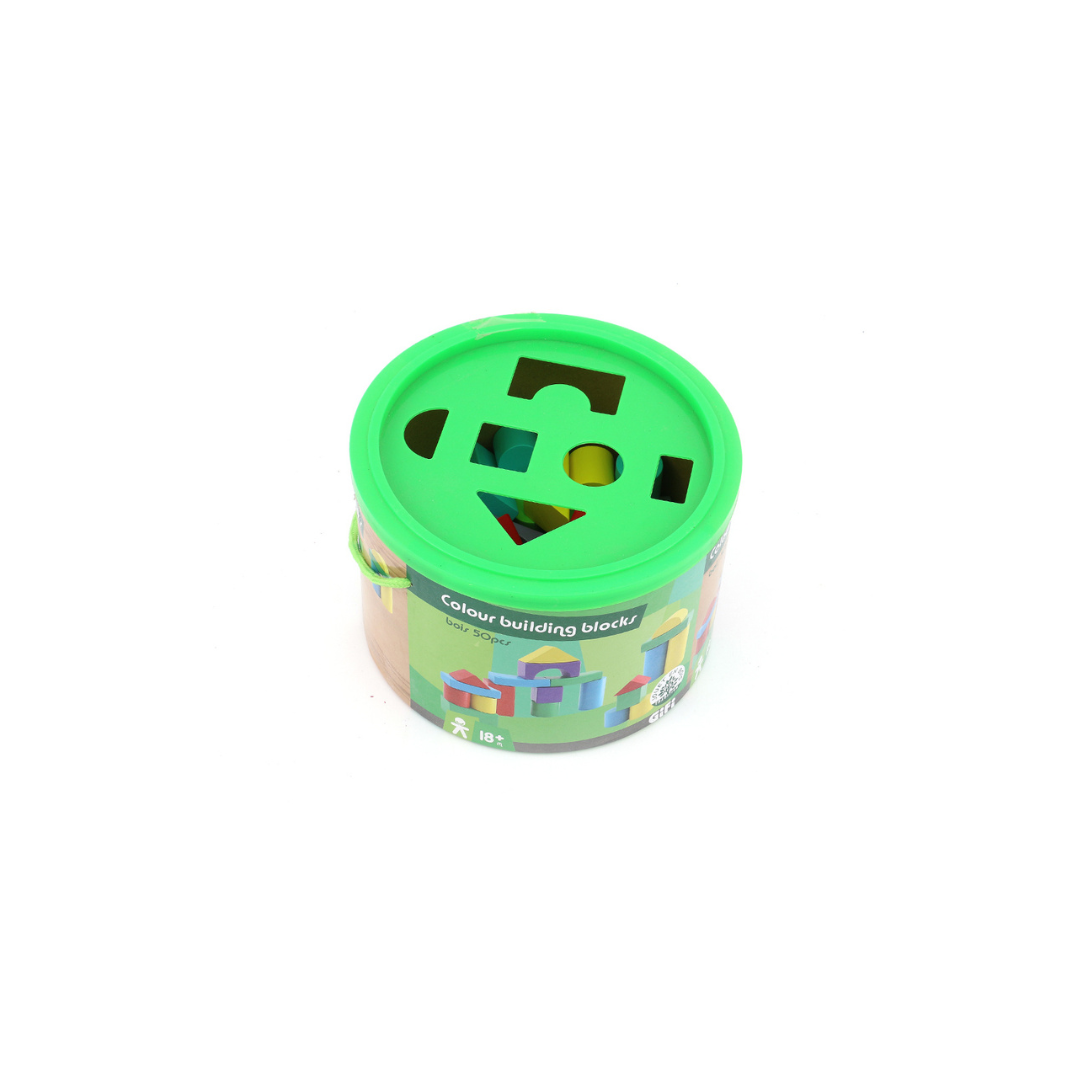 Bloques Madera 50pzs