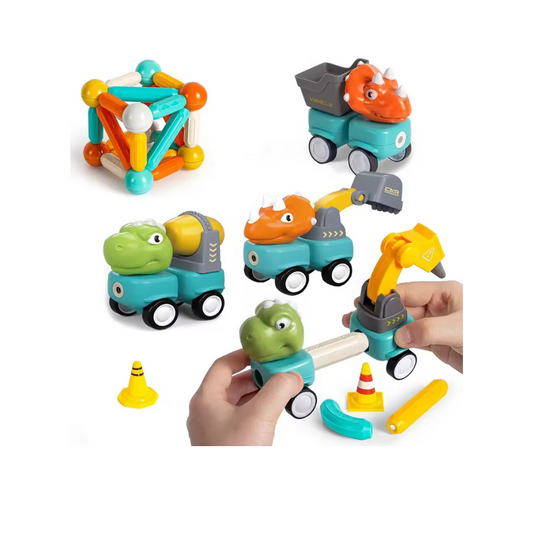 Magnético dinosaurios 84 pzs