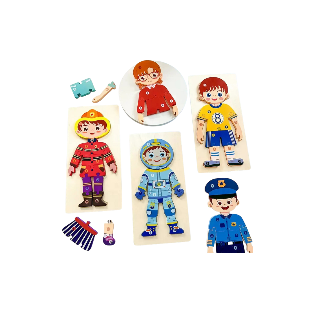 Rompecabezas Profesiones